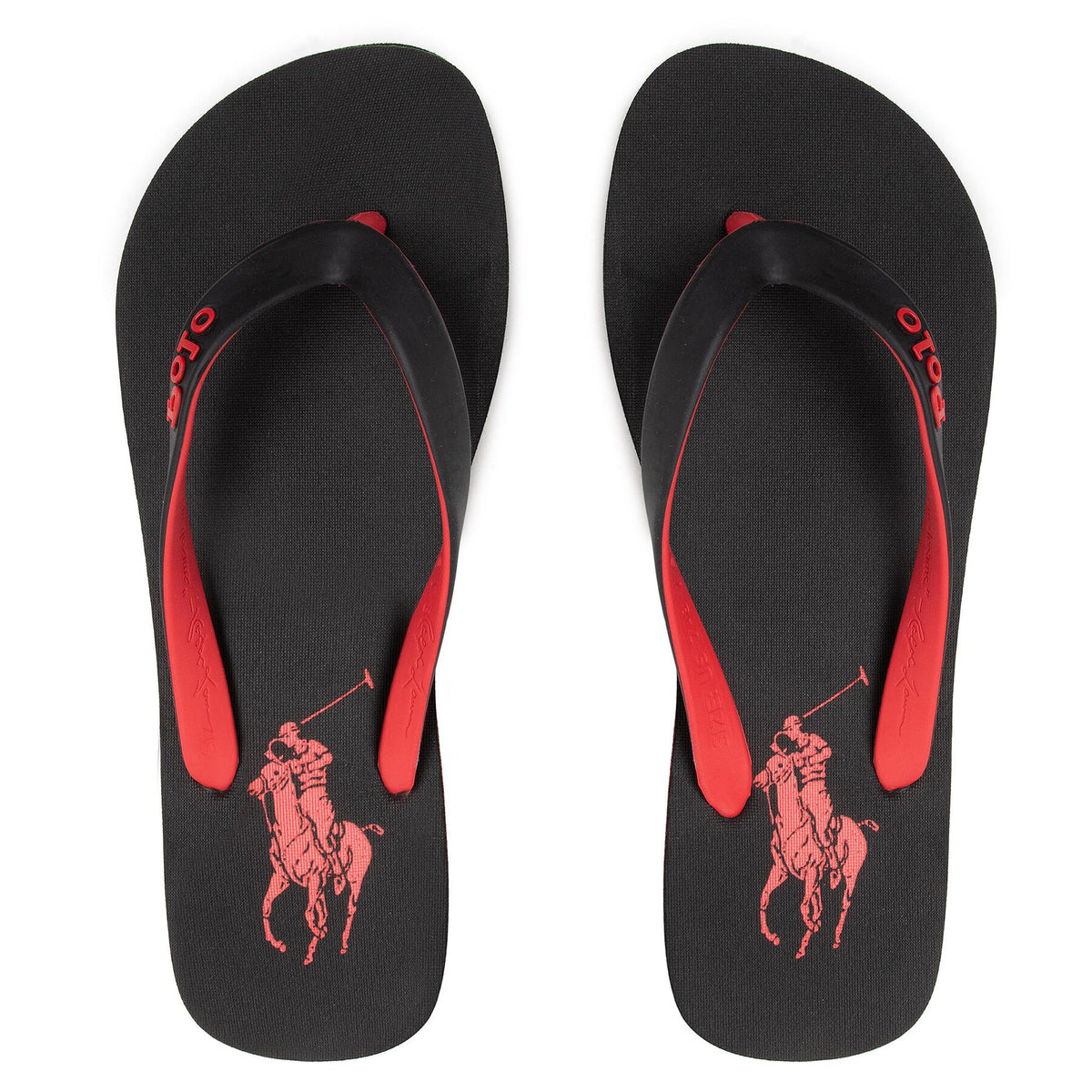 Polo Ralph Lauren Джапанки Bolt Sn Csl 816830673003 Черен