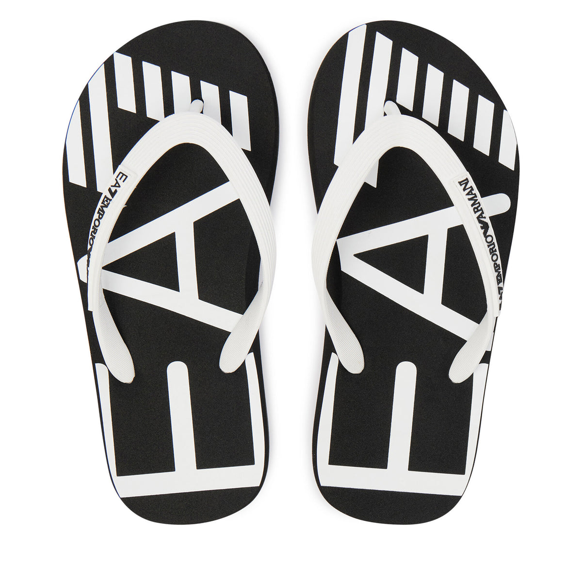 EA7 Emporio Armani Джапанки 7X000659 AF22188 MC001 Черен