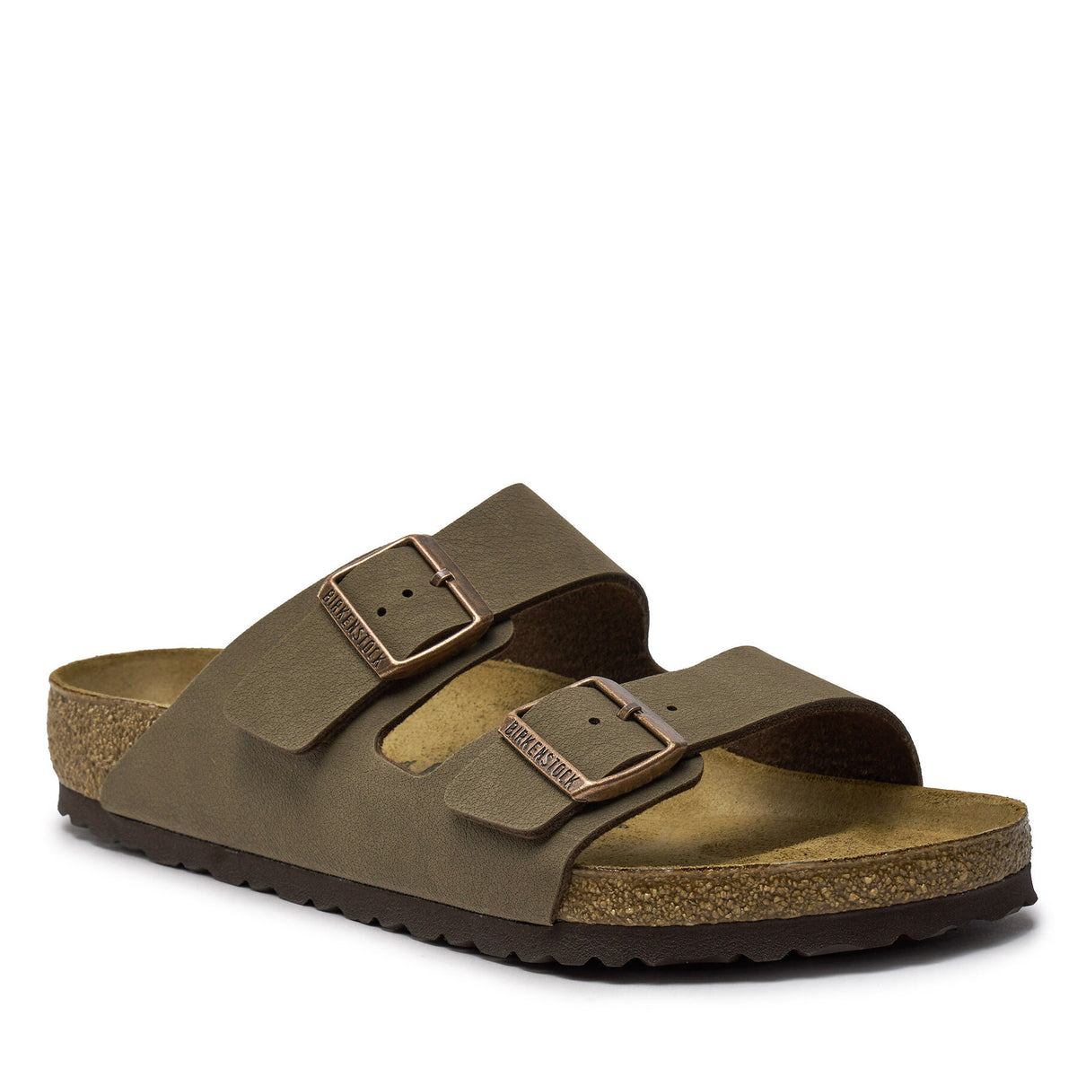 Birkenstock Чехли Arizona Birko-Flor nubuk 151181 Кафяв