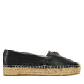 Guess Еспадрили FLJLND LEA14 Черен