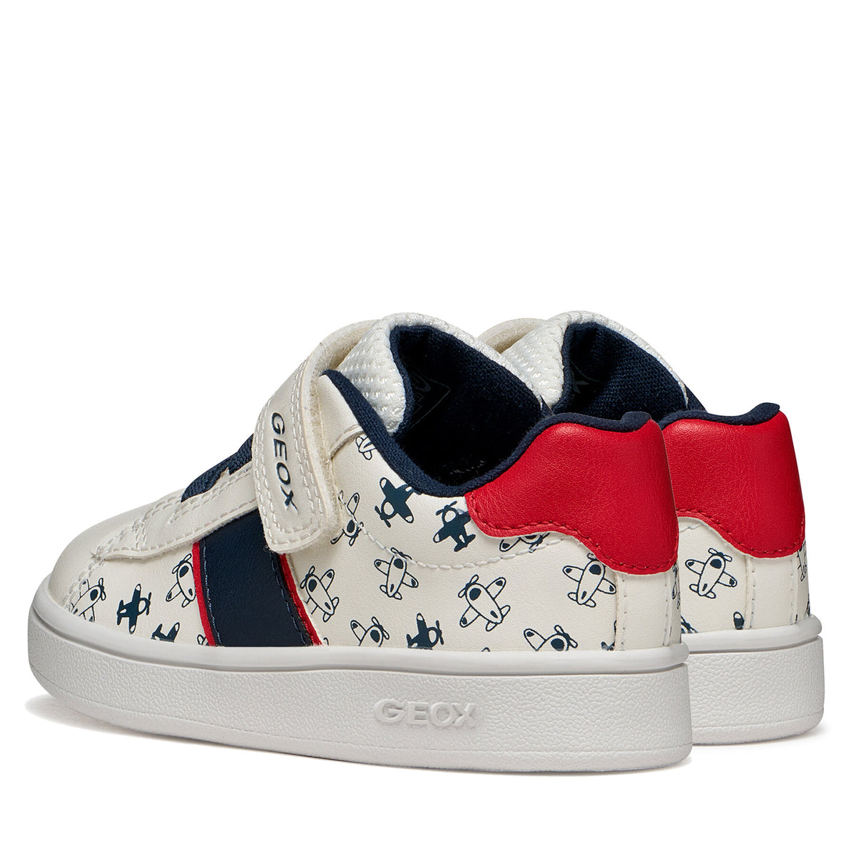 Geox Сникърси B Eclyper Boy B455LA 000BC C0085 Бял