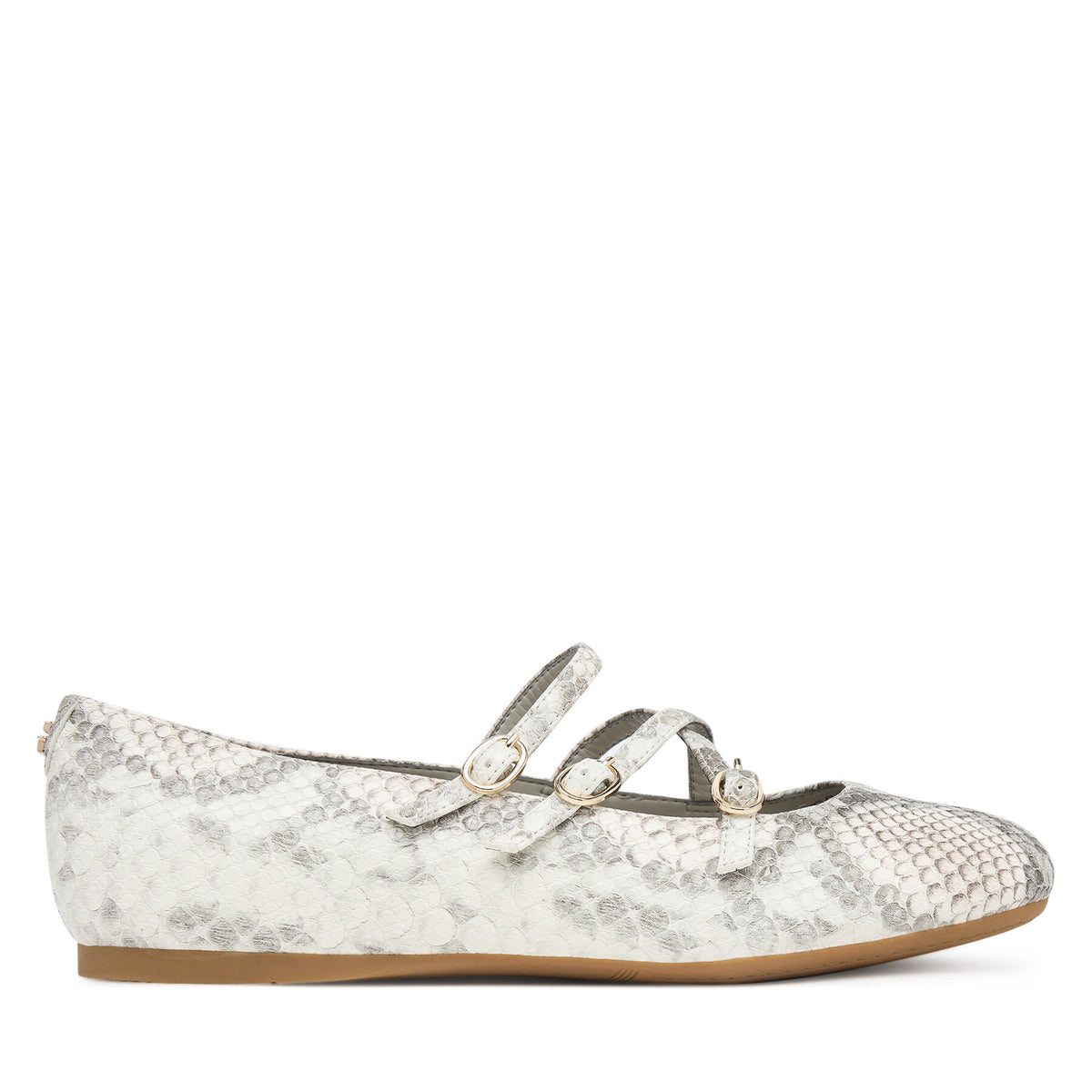 Guess Балеринки FLTKAL PEL02 Сив
