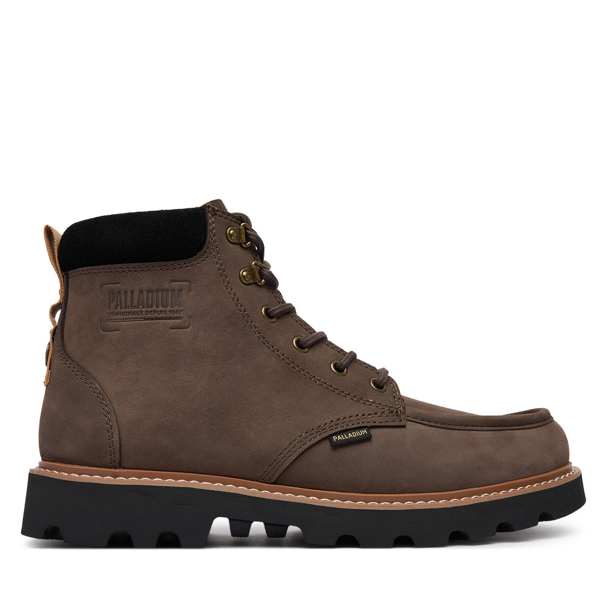 Palladium Зимни обувки Trooperlite Grit Zip 04985-249-M Тъмнокафяв