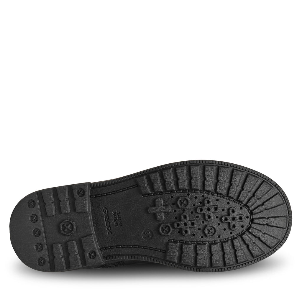 Geox Ботуши Jr Eclair J049QD 0003W C9240 M Черен