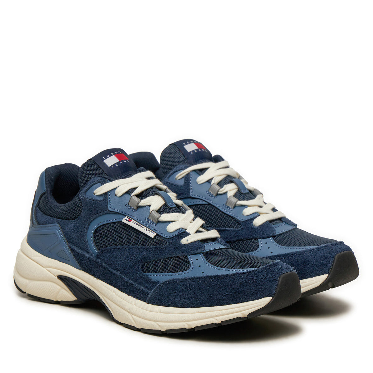 Tommy Jeans Сникърси The Coney Suede EM0EM01501 Тъмносин