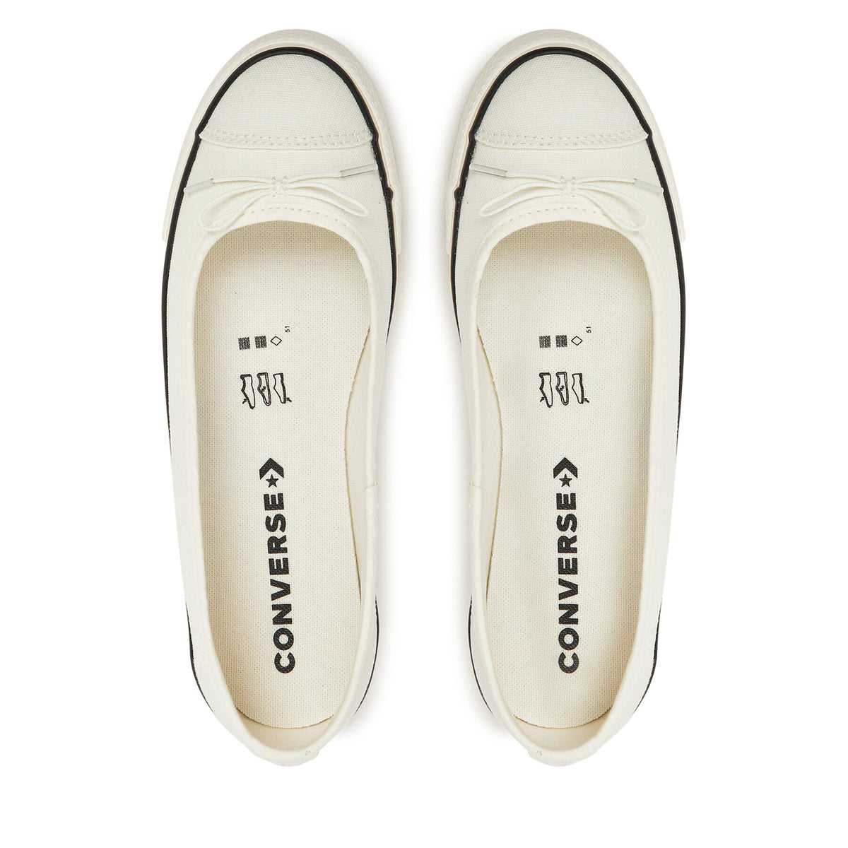 Converse Балеринки Chuck Taylor All Star Dainty Ballerina A16211C Бежов