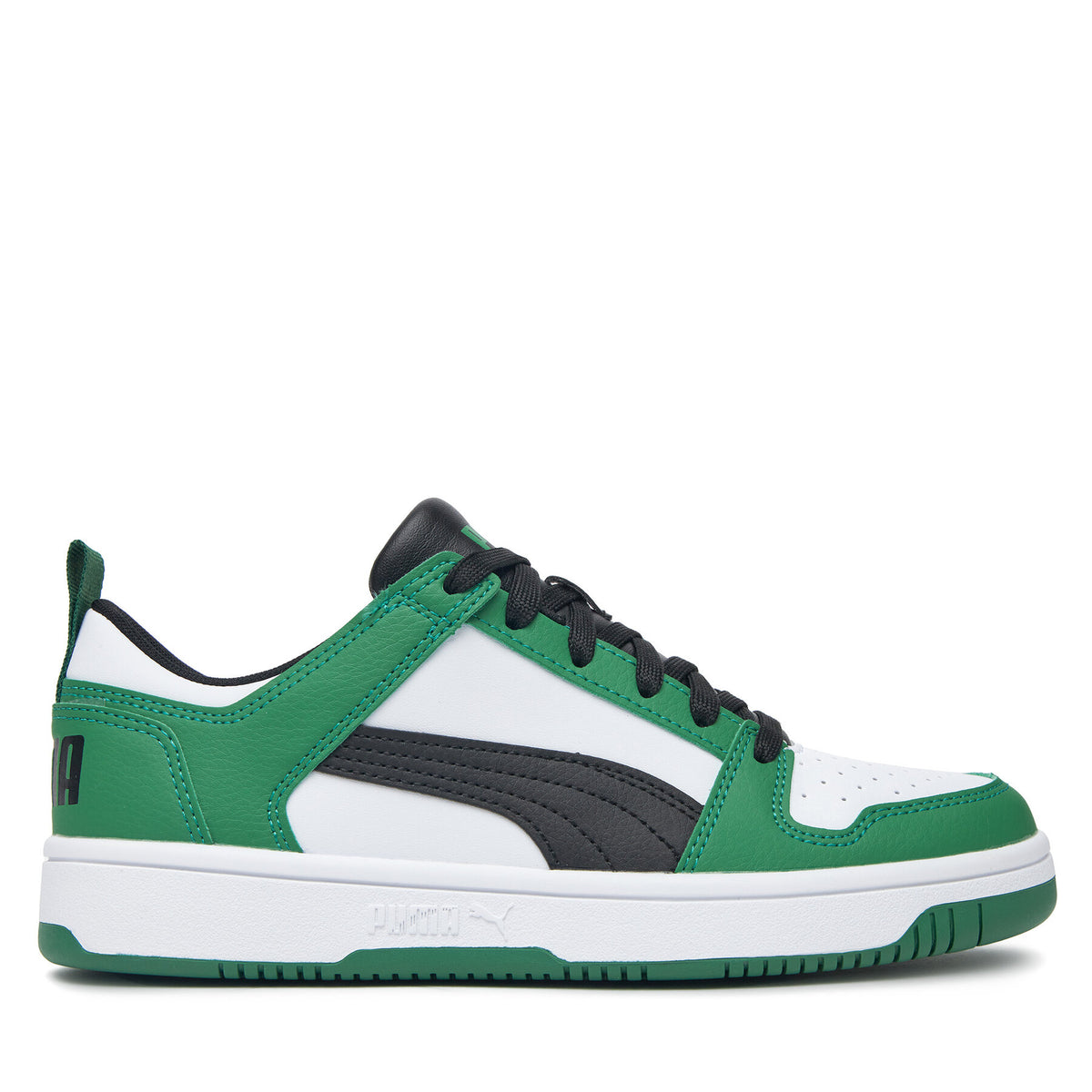 Puma Сникърси REBOUND LAYUP LO SL JR 37049024 Зелен