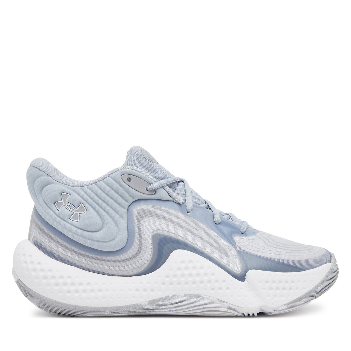 Under Armour Обувки за баскетбол UA Spawn 6 Mid 3027647 Сив