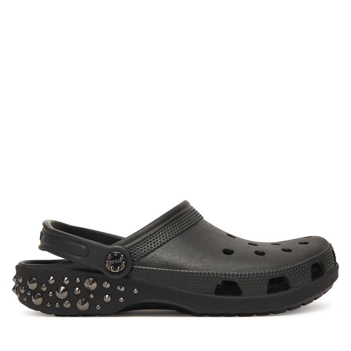 Crocs Чехли Classic Studded 211596 Черен