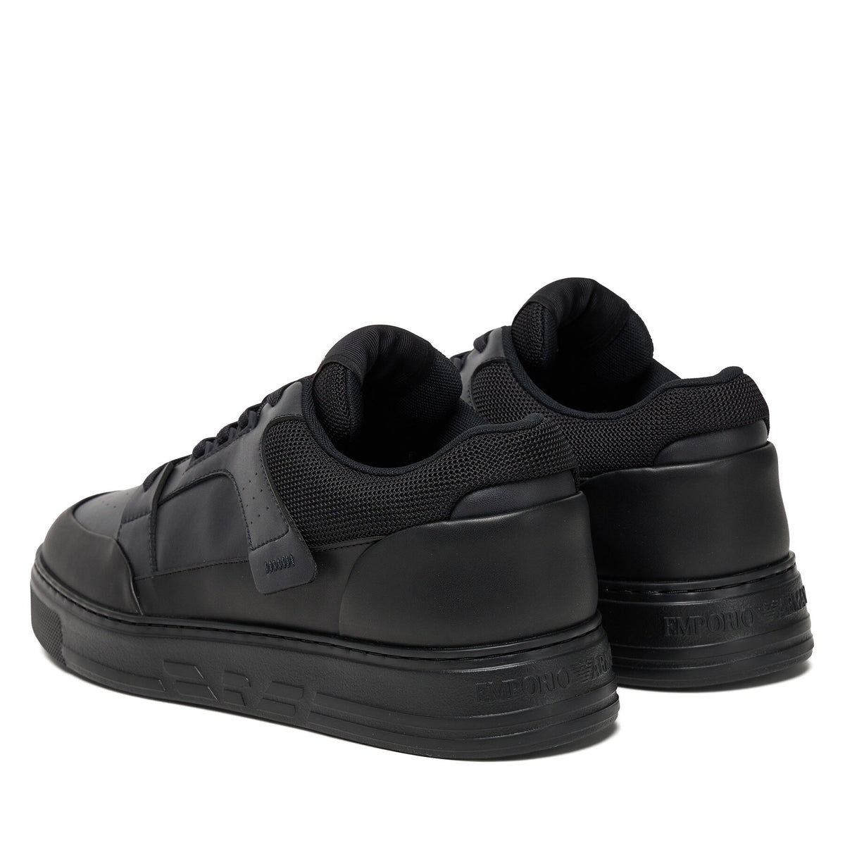 Emporio Armani Сникърси EM002855 AF18018 MZ312 Черен