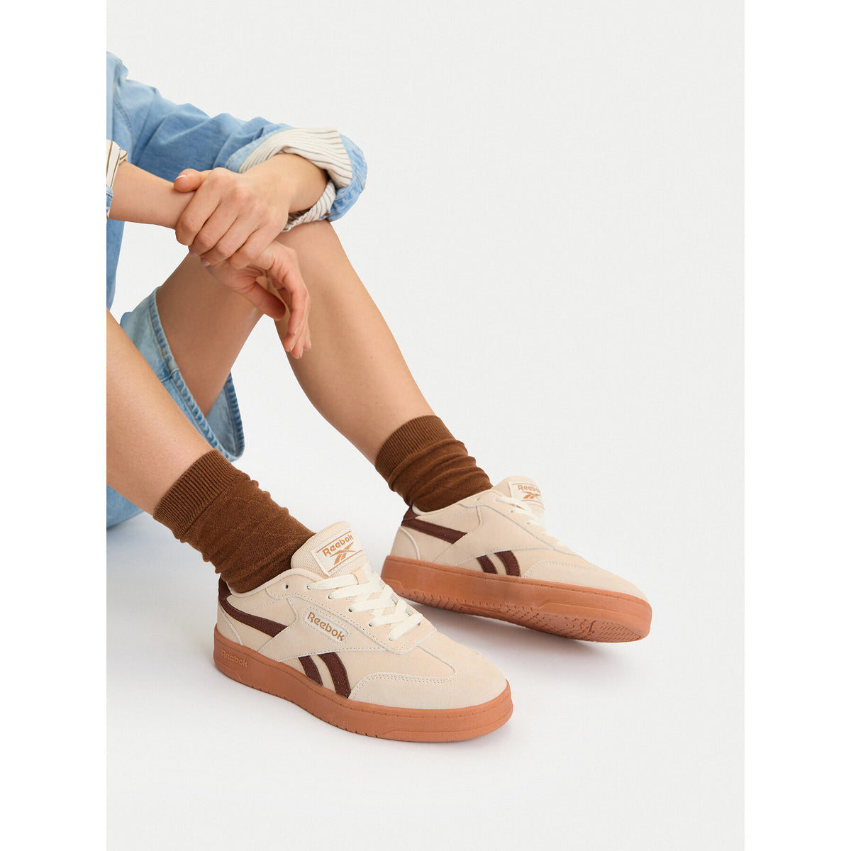 Reebok Сникърси CEO-FORTE LOUNGER DOUBLE UP AR30255WCYT Бежов