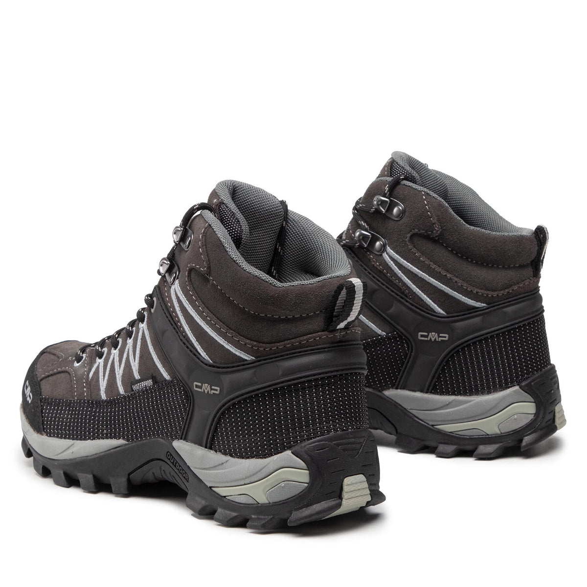 CMP Туристически Rigel Mid Trekking Shoes Wp 3Q12947 Сив