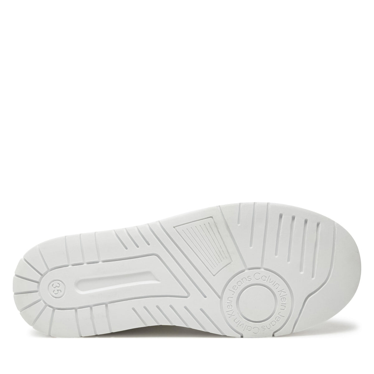 Calvin Klein Jeans Сникърси Low Cut Lace-Up Sneaker V3X9-81058-1464 S Бял