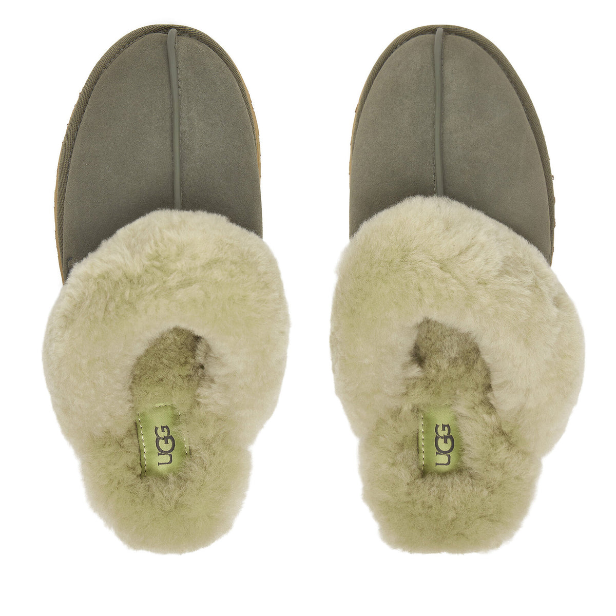 Ugg Пантофи W Disquette 1122550 Зелен