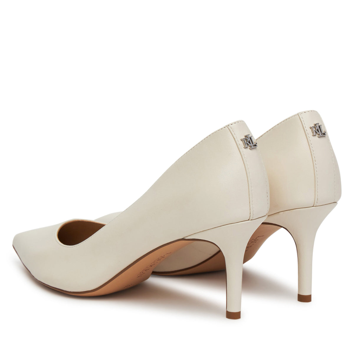 LAUREN RALPH LAUREN Обувки на ток Lanette 802972024002 Бял
