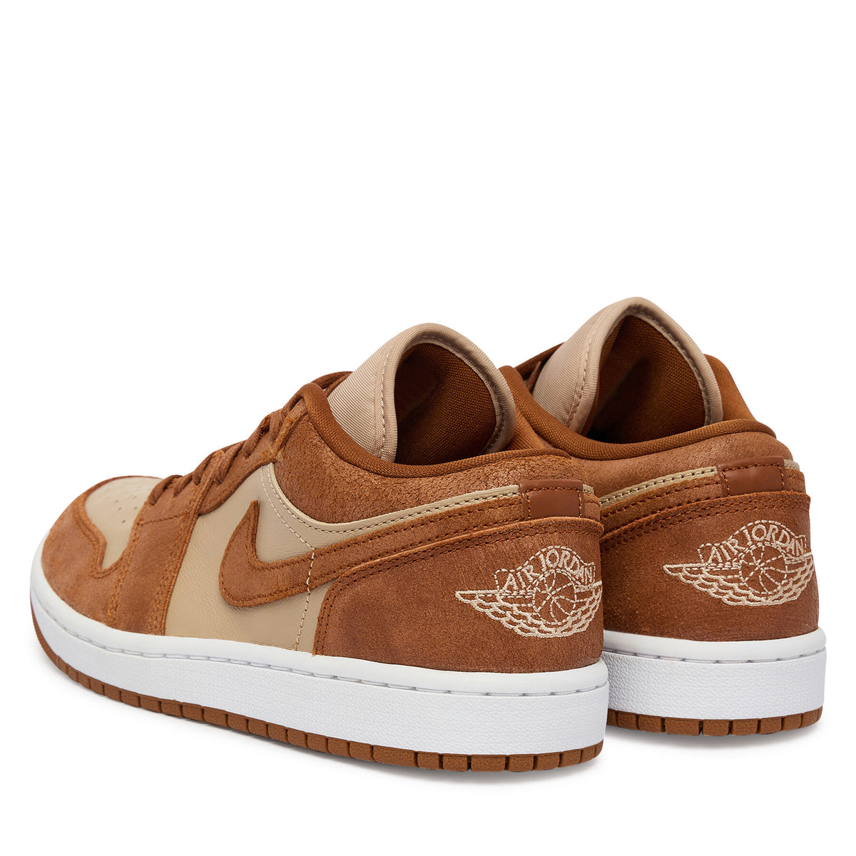 Nike Сникърси Air Jordan 1 Low Se FJ3453 200 Кафяв