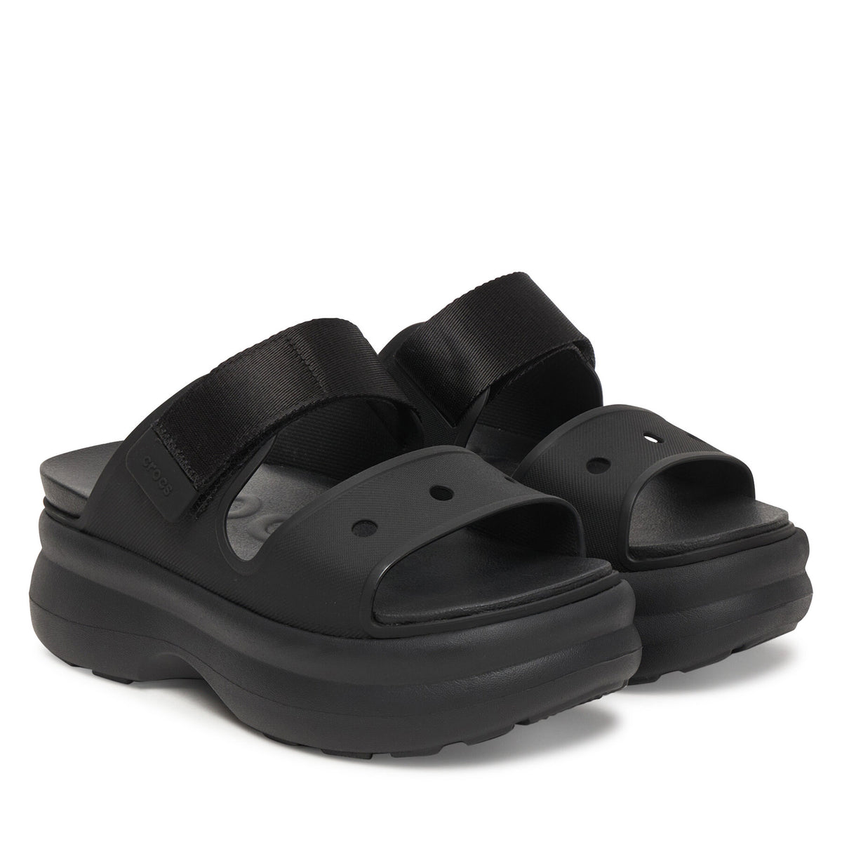 Crocs Чехли Soho Two Strap Sandal 212861 Черен