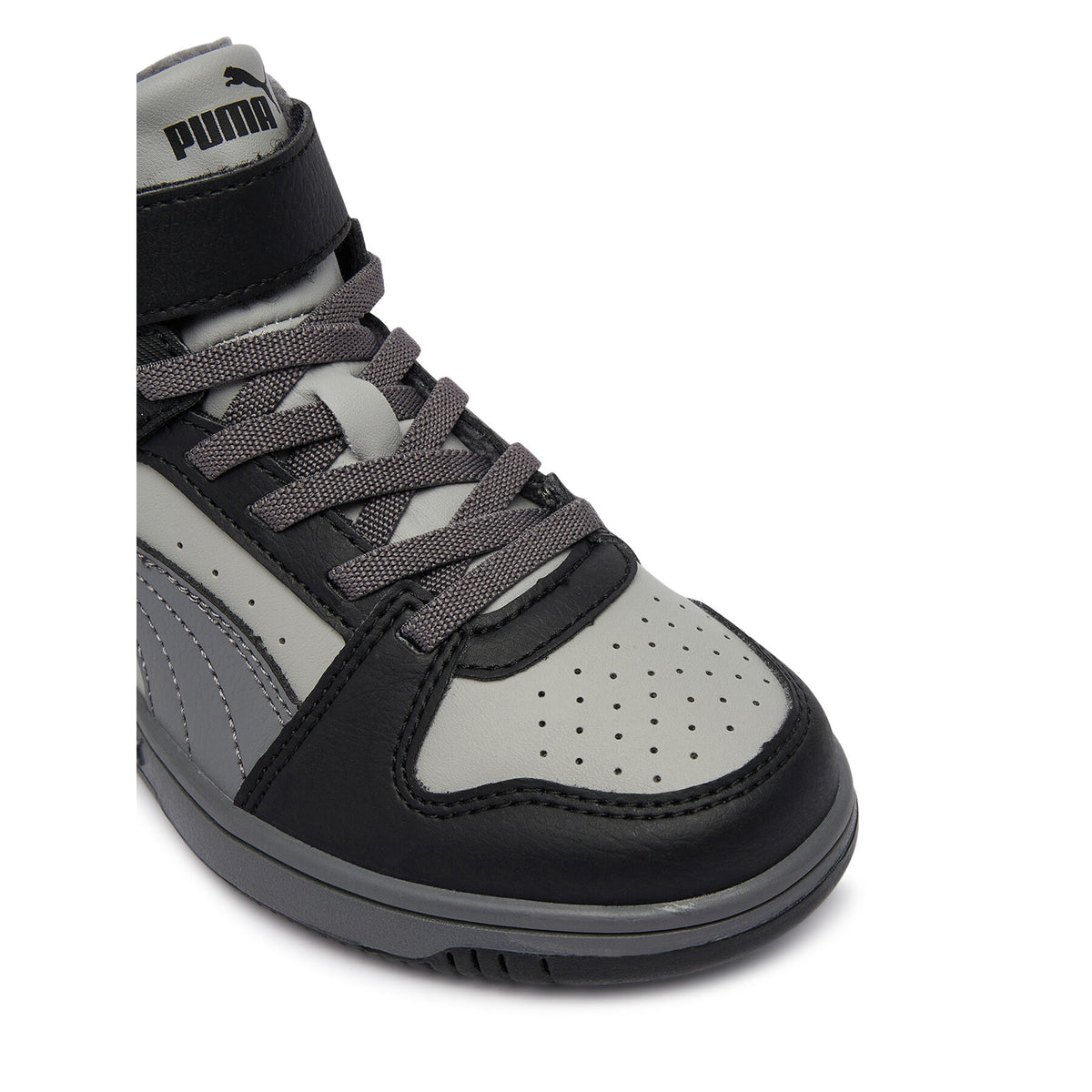 Puma Сникърси Rebound Slam Mid Cozy Ac+Ps 407729 Сив