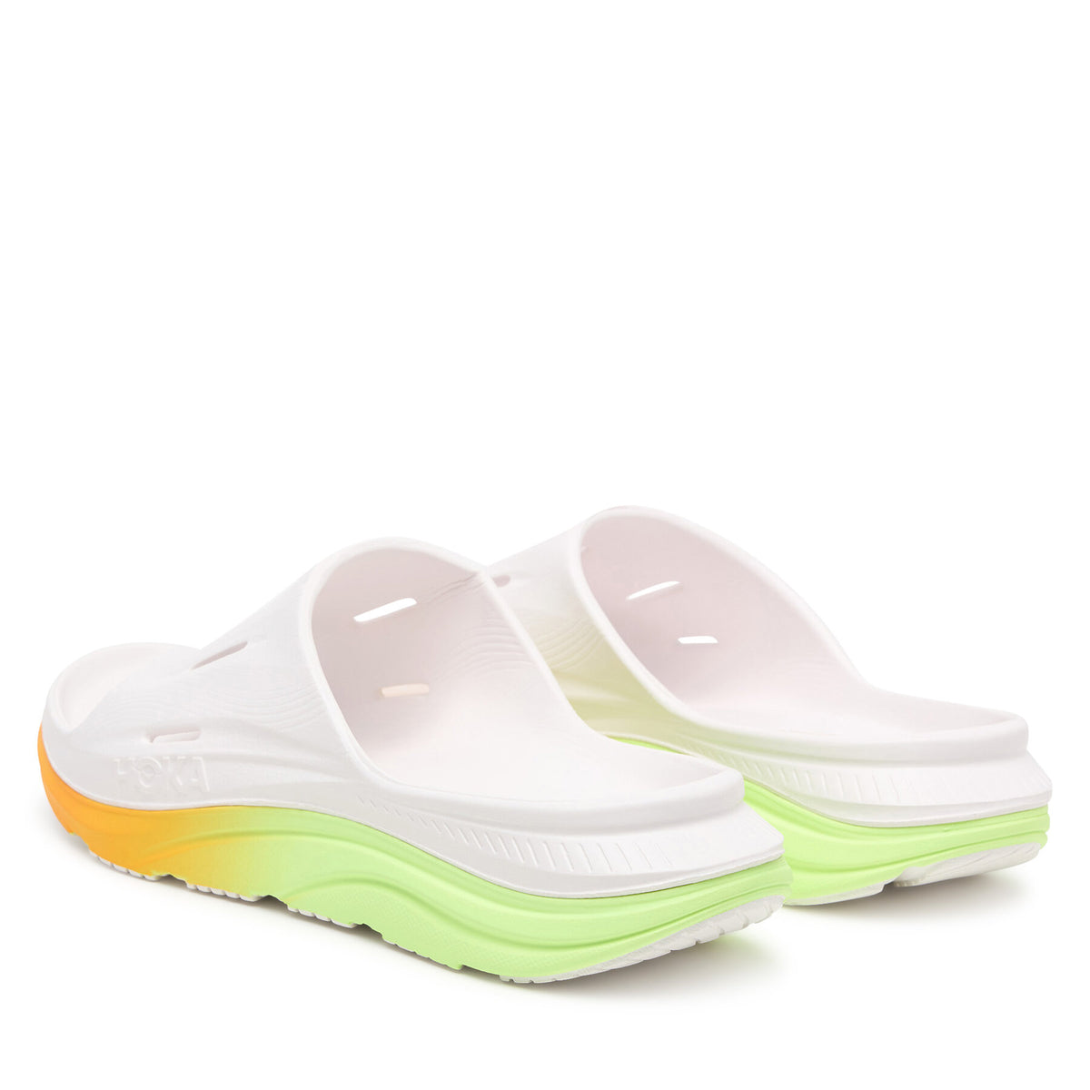 Hoka Чехли ORA Recovery Slide 3 1135061 Бял