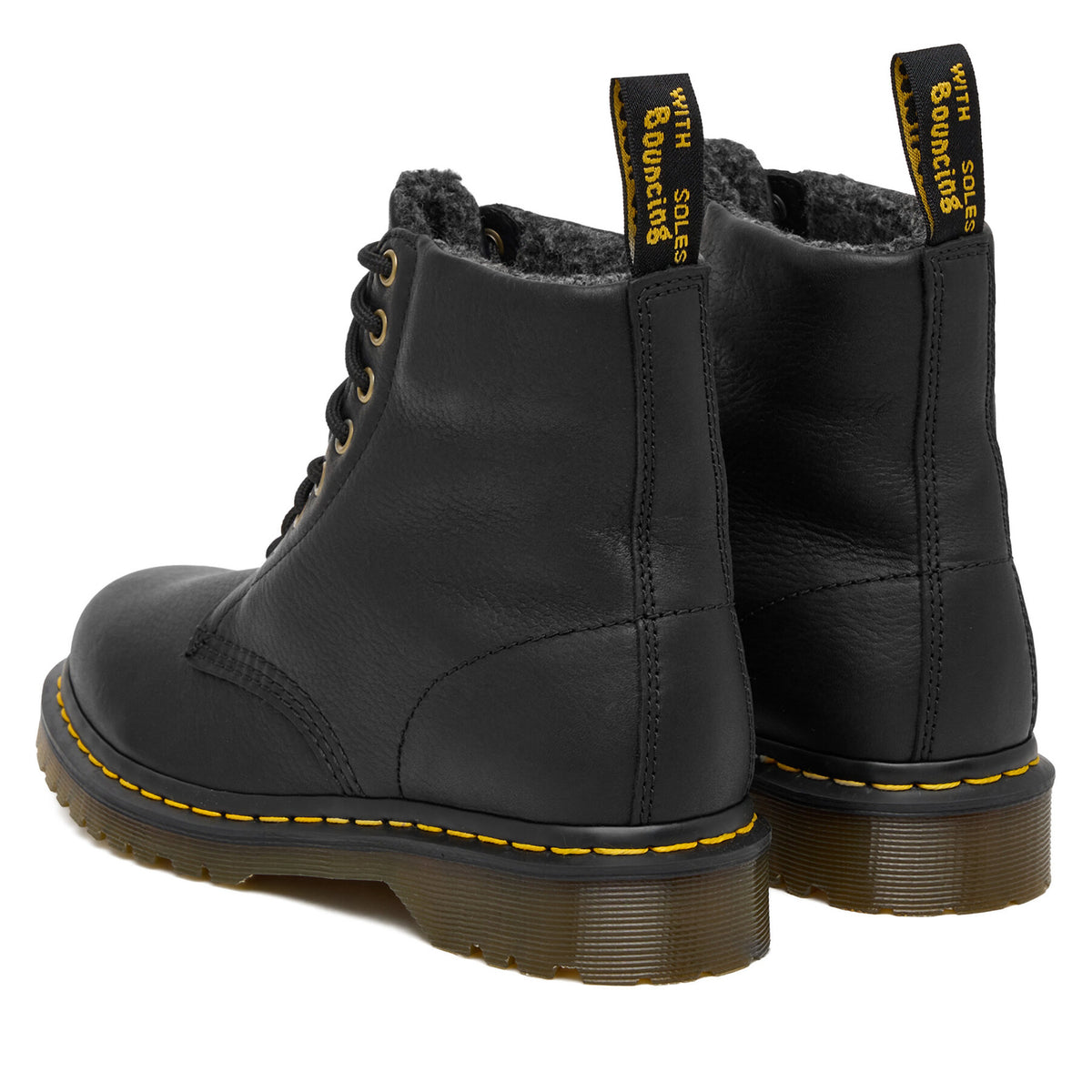 Dr. Martens Кубинки 1460 Wl Grizzly DM31873001 Черен