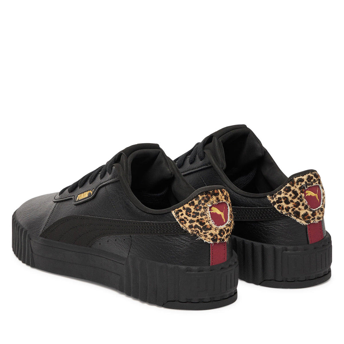 Puma Сникърси Carina 3.0 Animal Flair 402642 02 Черен