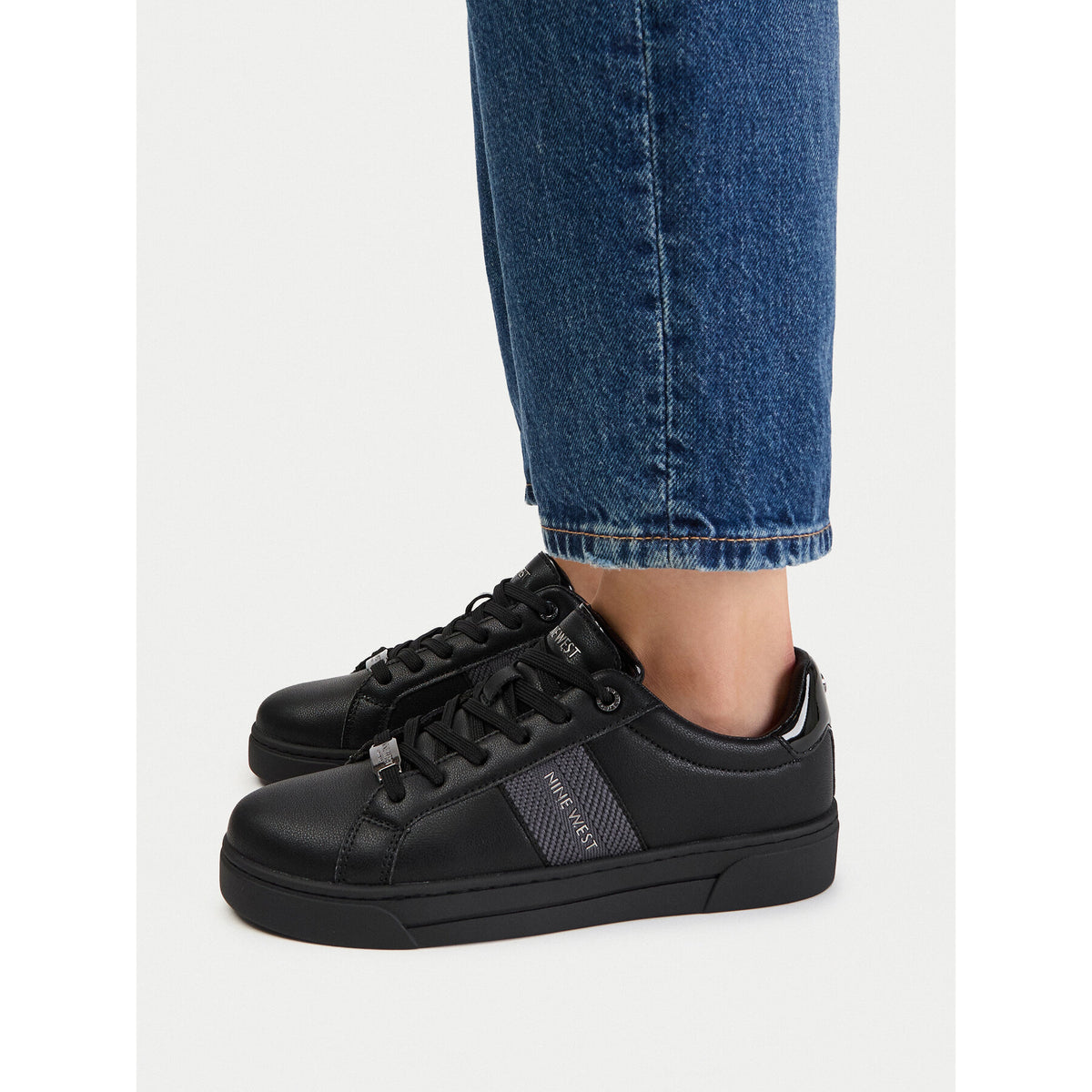 Nine West Сникърси CEO-RLY-N2603 Черен