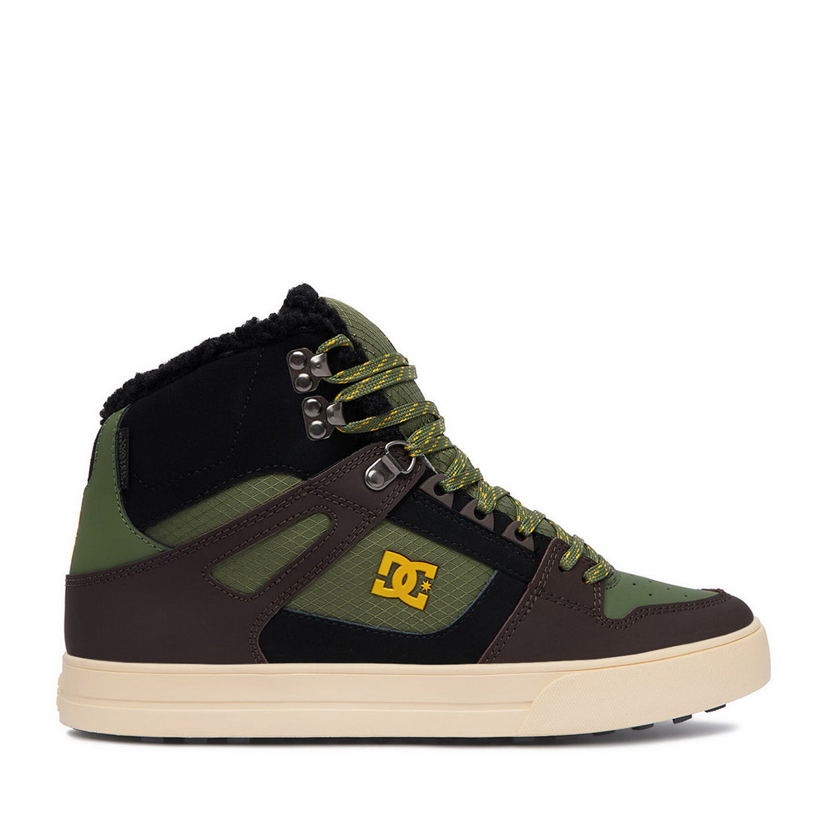 DC Shoes Сникърси EO-PURE HIGH TOP WC WNT DC01802211 Тъмнозелен