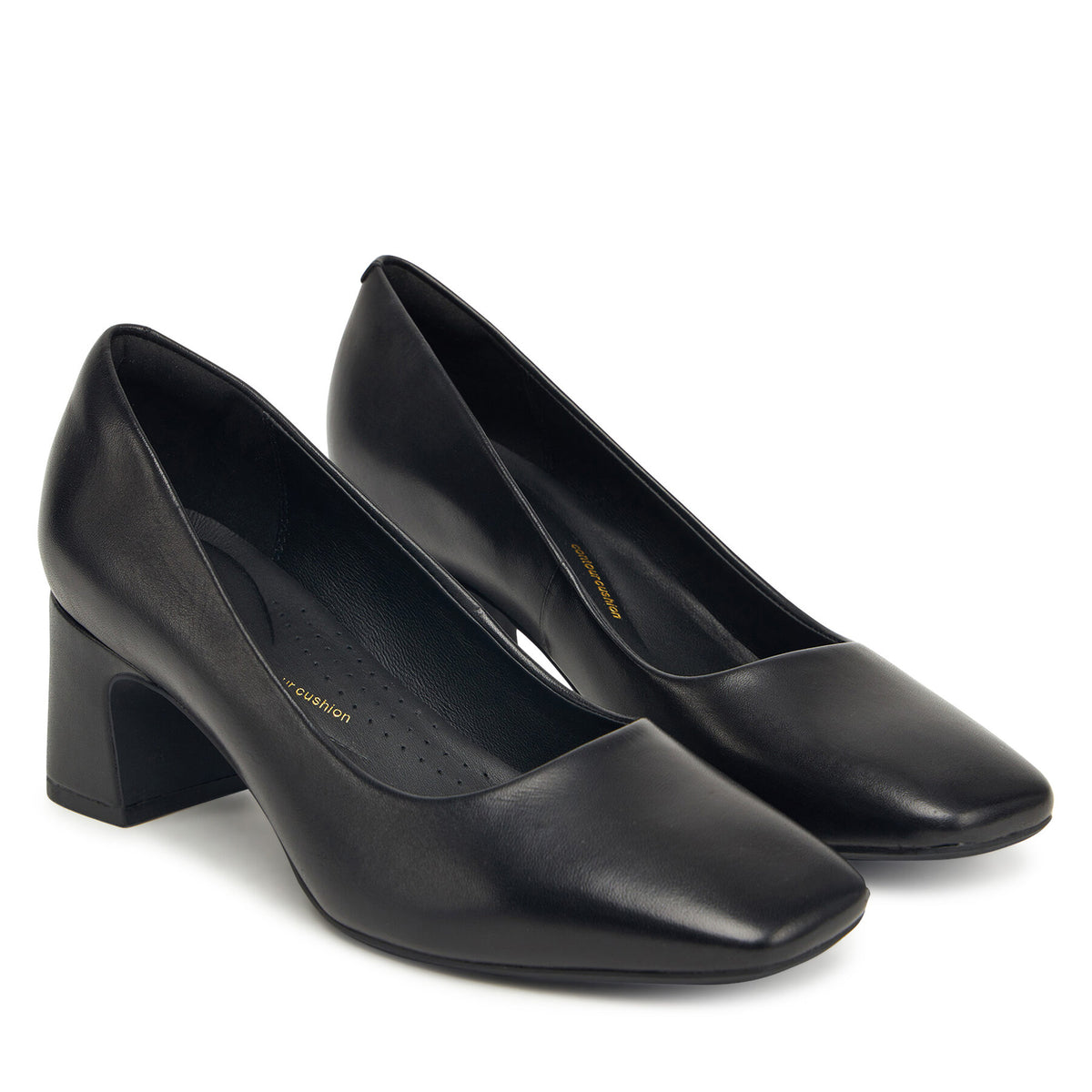 Clarks Обувки на ток Fernie Court 26183032 Черен