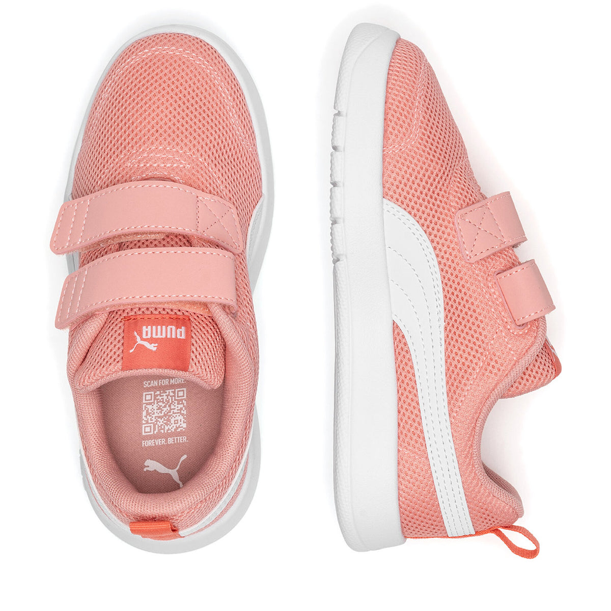 Puma Сникърси COURTFLEX V3 MESH PS 39808507 Розов