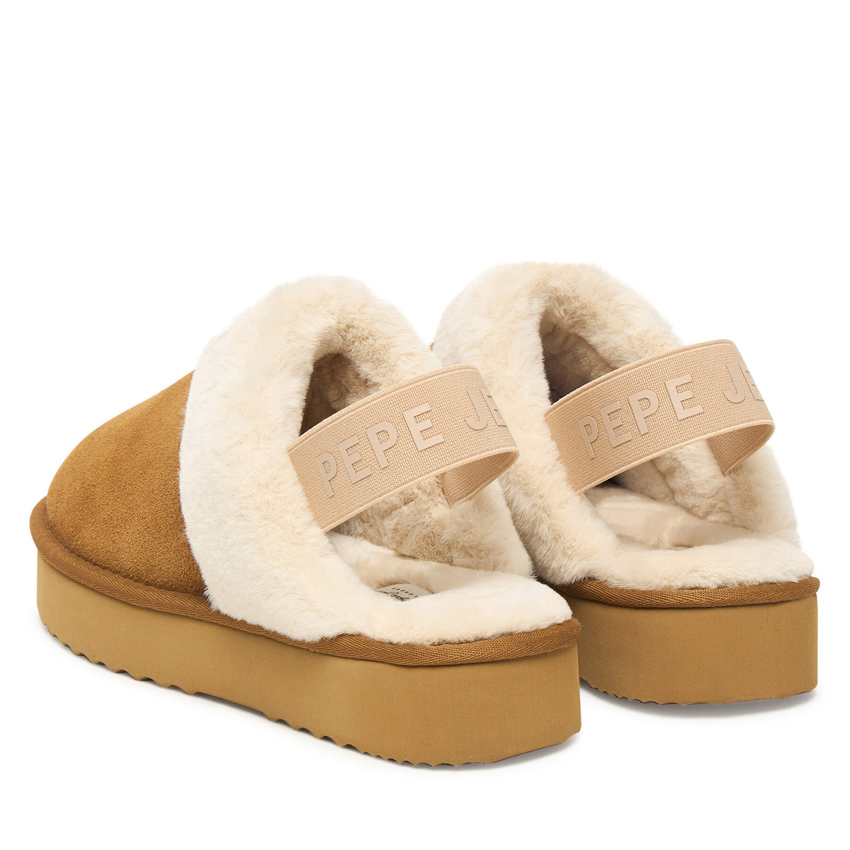 Pepe Jeans Пантофи Dissy Tape W PLS100001 Кафяв