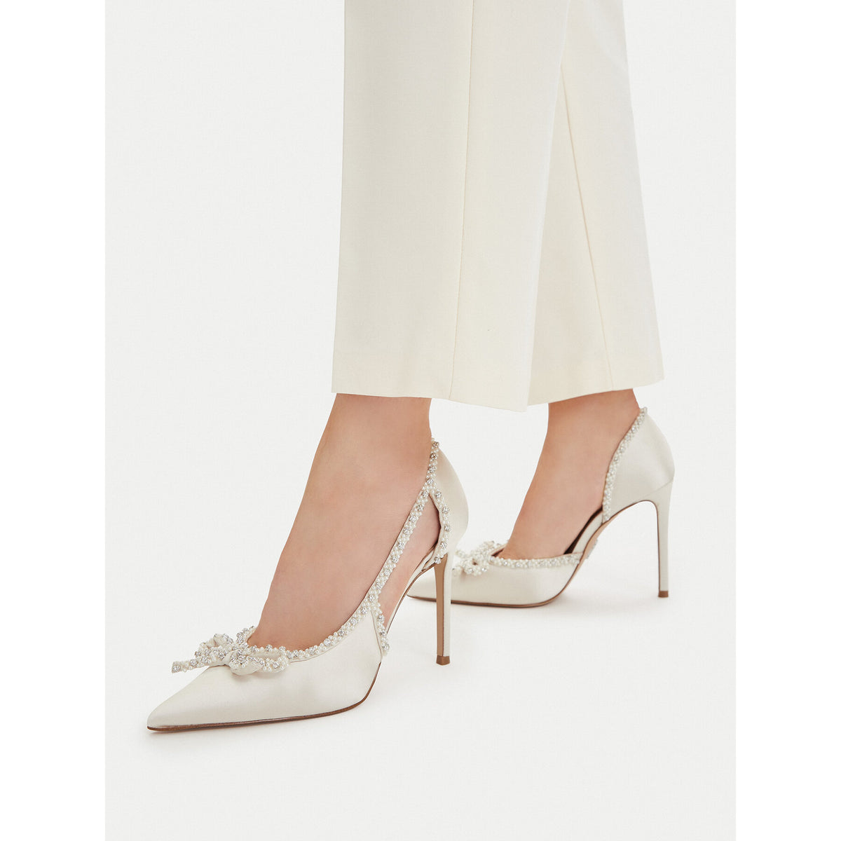 Steve Madden Обувки на ток Tandi 11005583 Бял