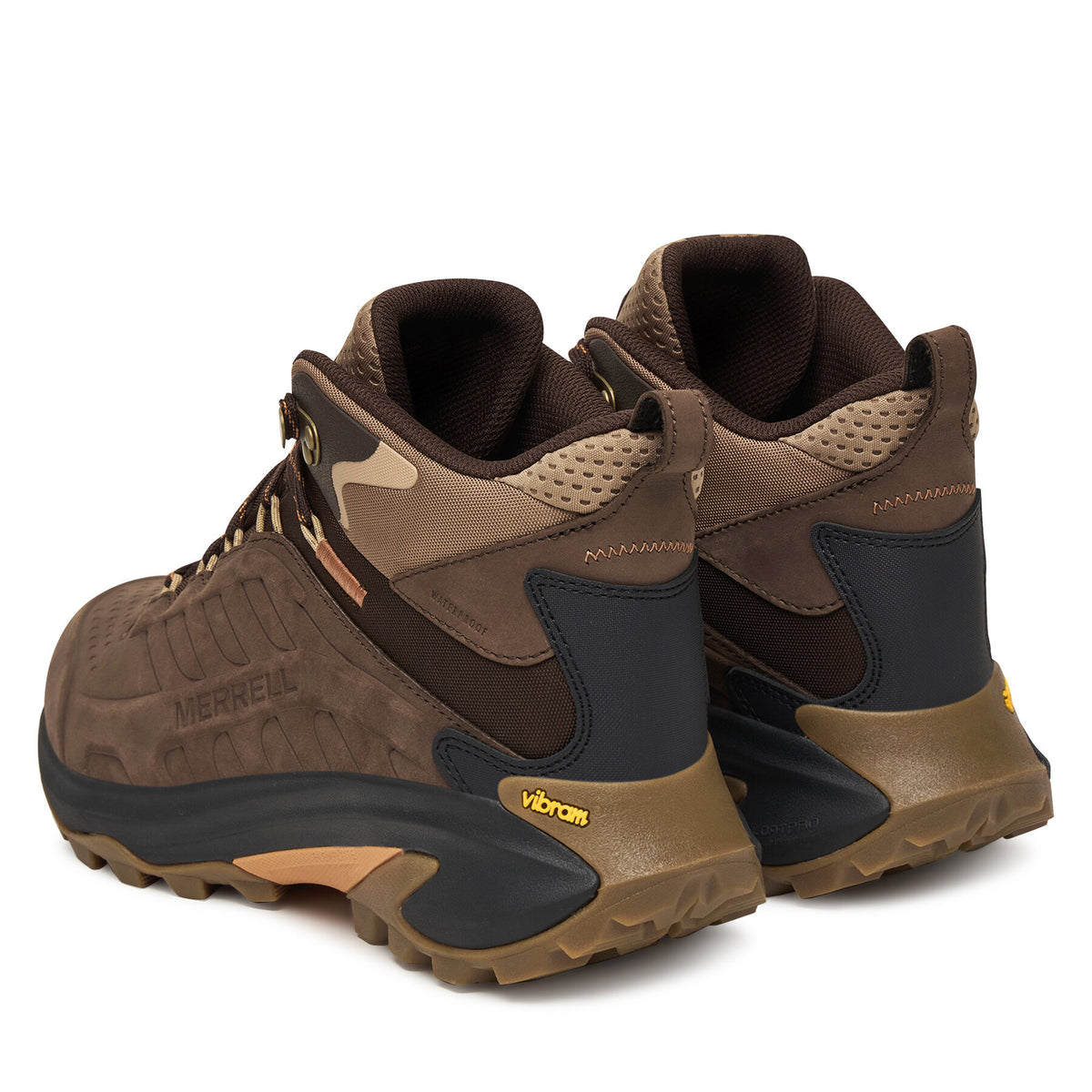 Merrell Туристически Moab Speed 2 Leather MID Waterproof J038041 Кафяв
