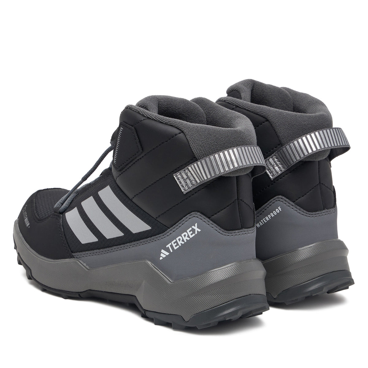 adidas Туристически Terrex Ax4R Mid Climawarm+ Hiking Shoes Kids JH5490 Черен
