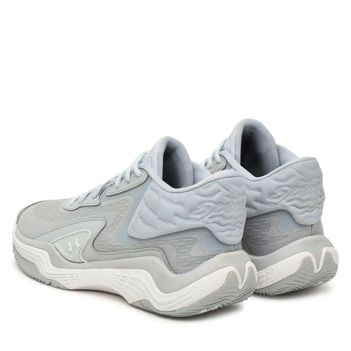 Under Armour Обувки за баскетбол UA Spawn 7 Mid 6000753 Сив