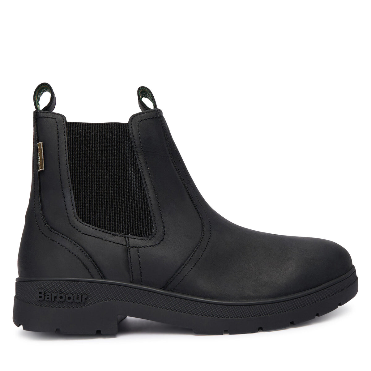 Barbour Боти тип челси Turnbull MFO0817BK11 Черен
