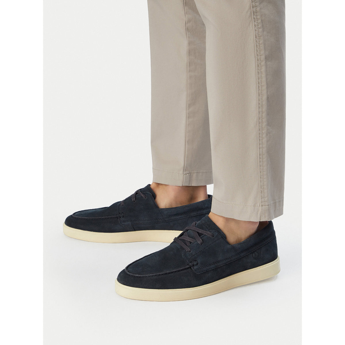 Clarks Обувки Lockford Boat 26186188 Тъмносин