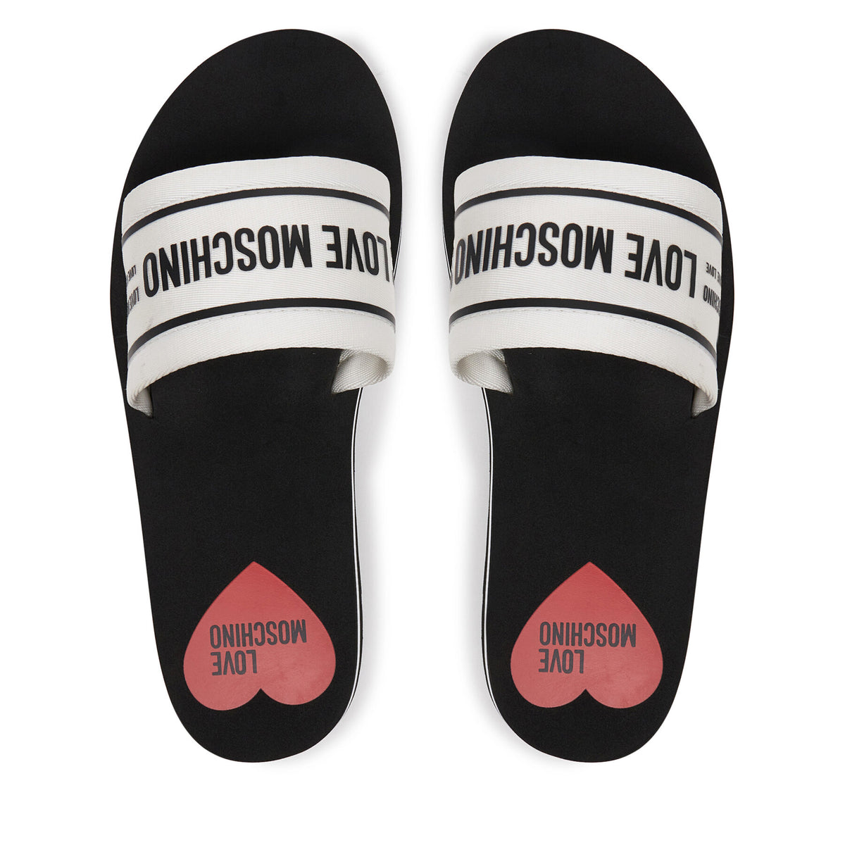 LOVE MOSCHINO Чехли JA28334G0MIX6100 Бял
