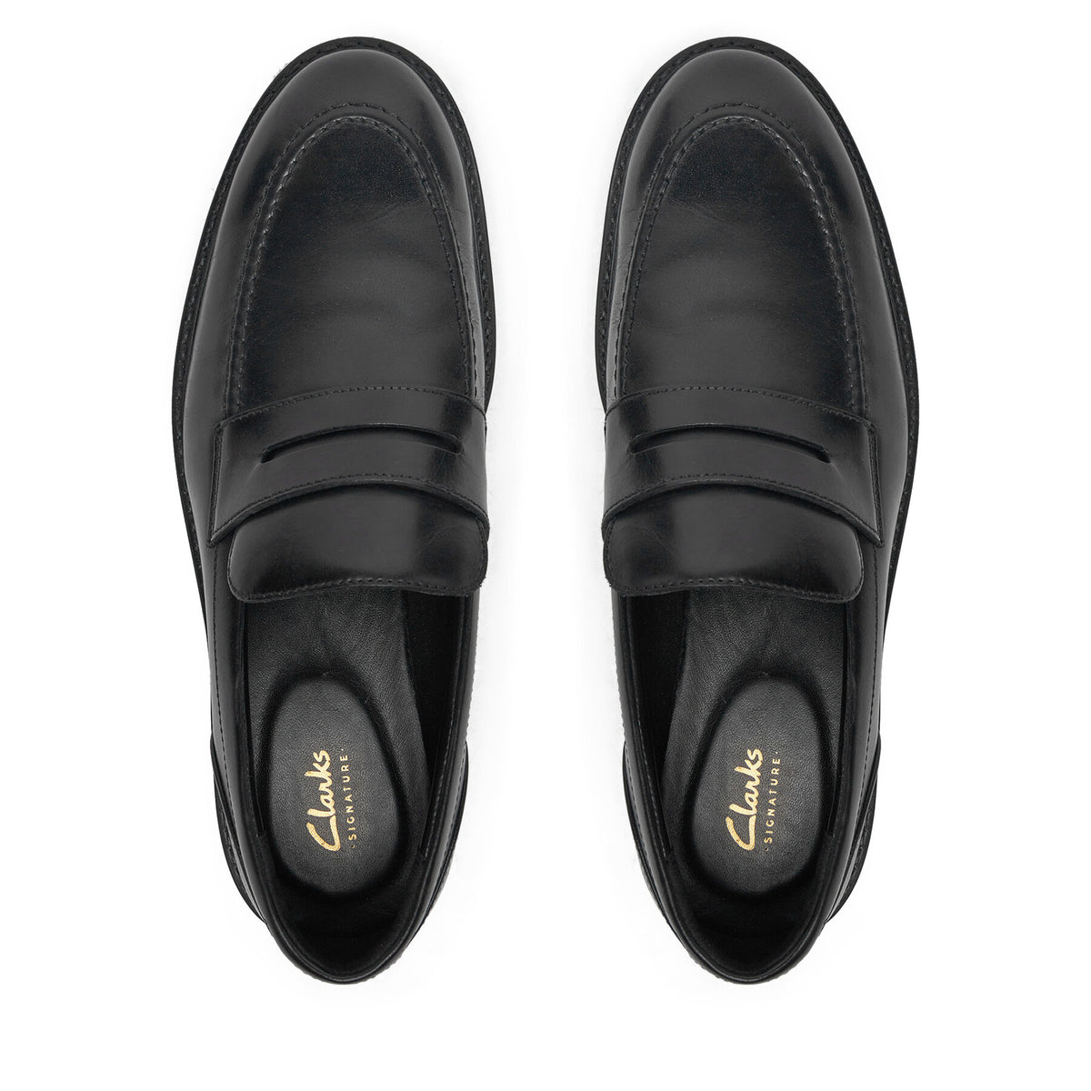 Clarks Мокасини Aldwin Step 26178429 Черен