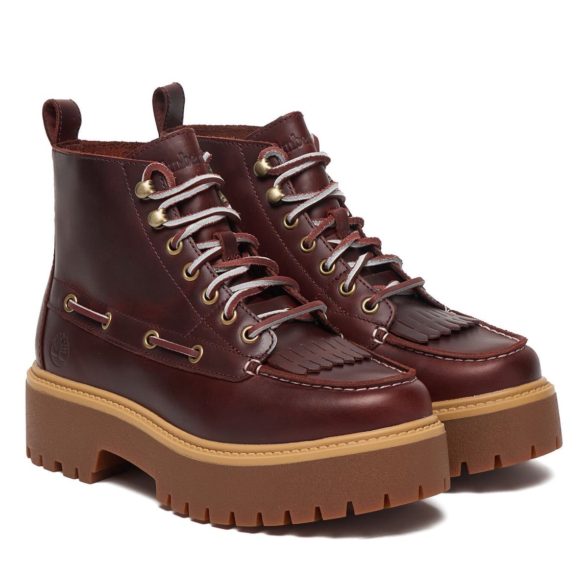 Timberland Зимни обувки Stone Street Mid TB0A27YZEIW1 Бордо