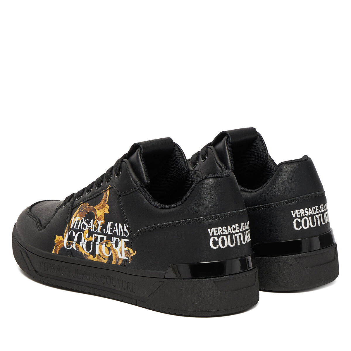 Versace Jeans Couture Сникърси 79YA3SJ5 Черен