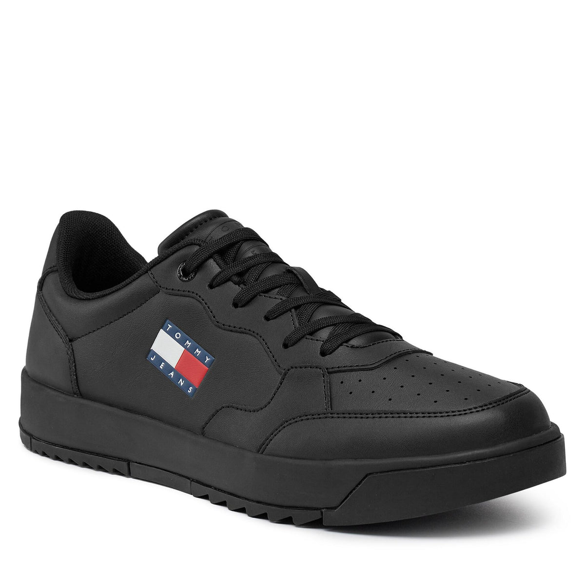 Tommy Jeans Сникърси Retro Ess EM0EM01397 Черен