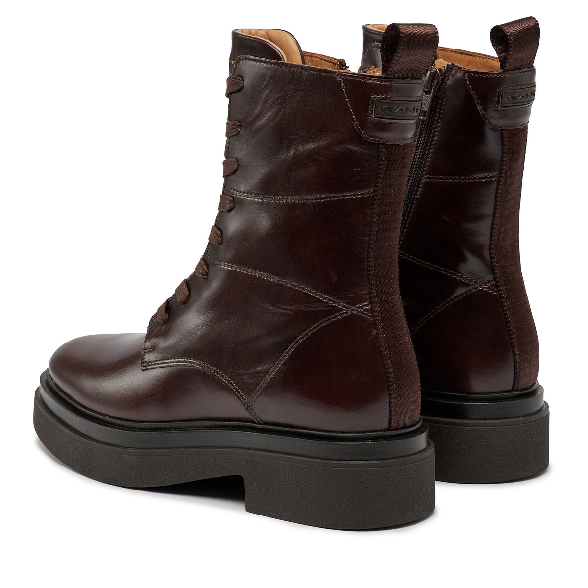 Gant Зимни обувки Zandrin Mid Boot 27541381 Кафяв