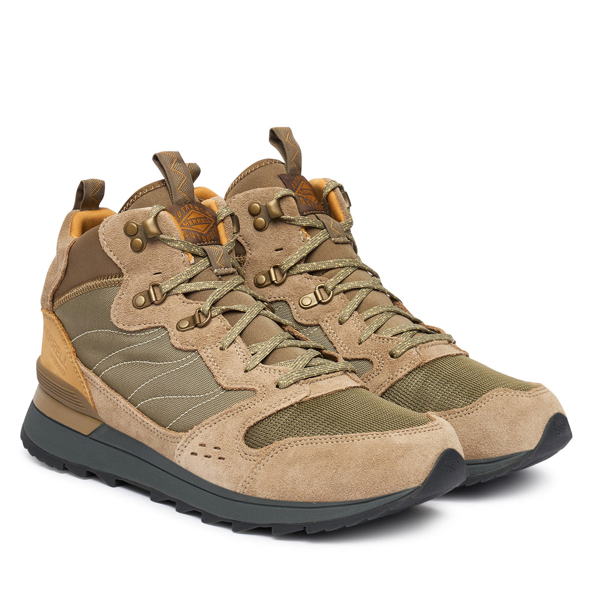 Merrell Туристически Alpine 83 Snkr Recraft Mid Waterproof J007331 Кафяв