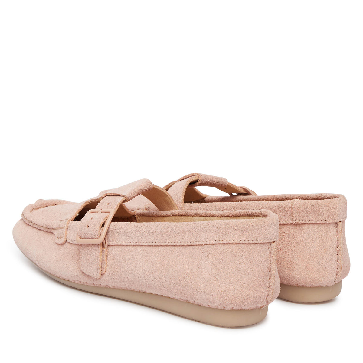 Clarks Мокасини Freckle Tbar 26185904 Розов