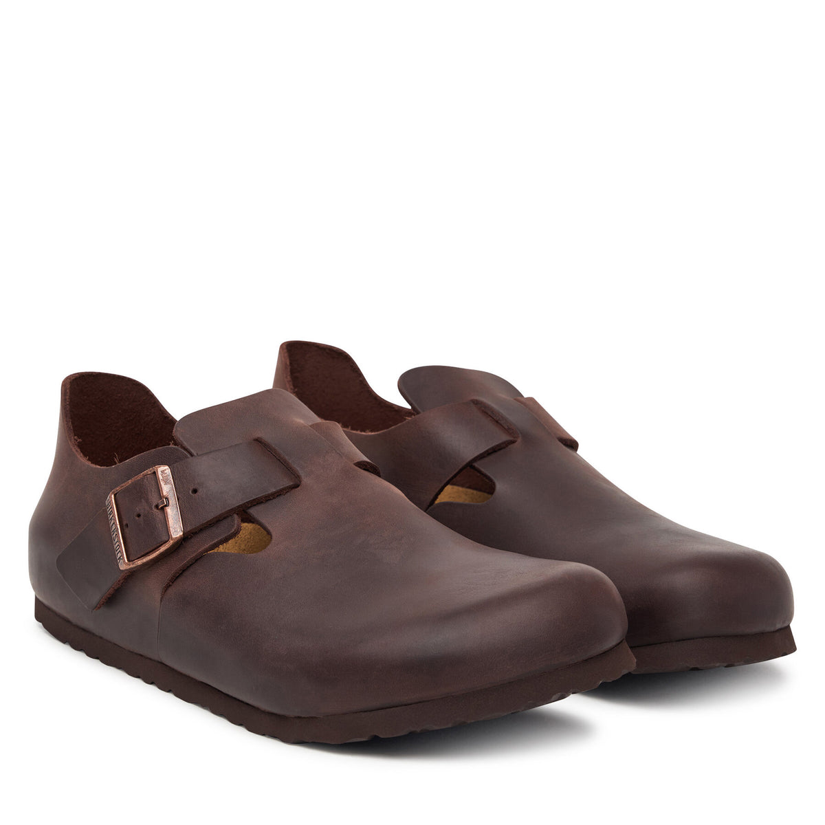 Birkenstock Обувки London 166531 Тъмнокафяв