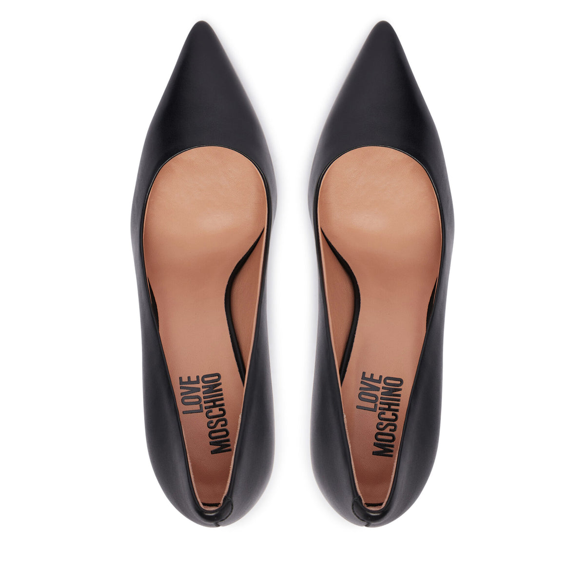 LOVE MOSCHINO Обувки на ток JA10459G0PIA0000 Черен