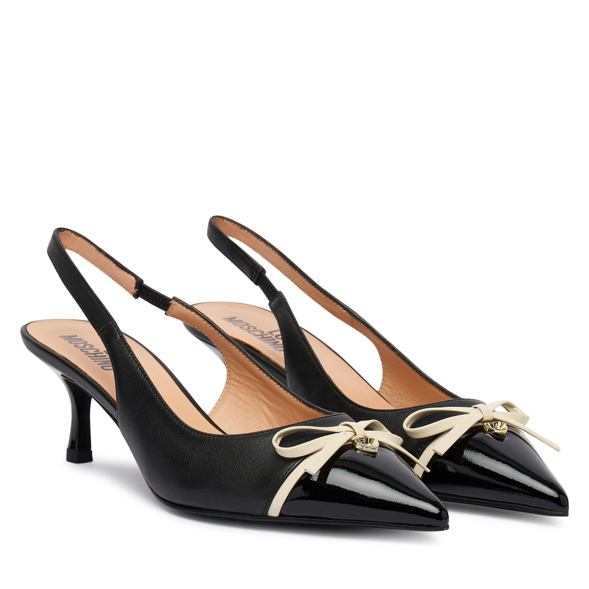 LOVE MOSCHINO Обувки на ток JA10316G1OIE200A Черен