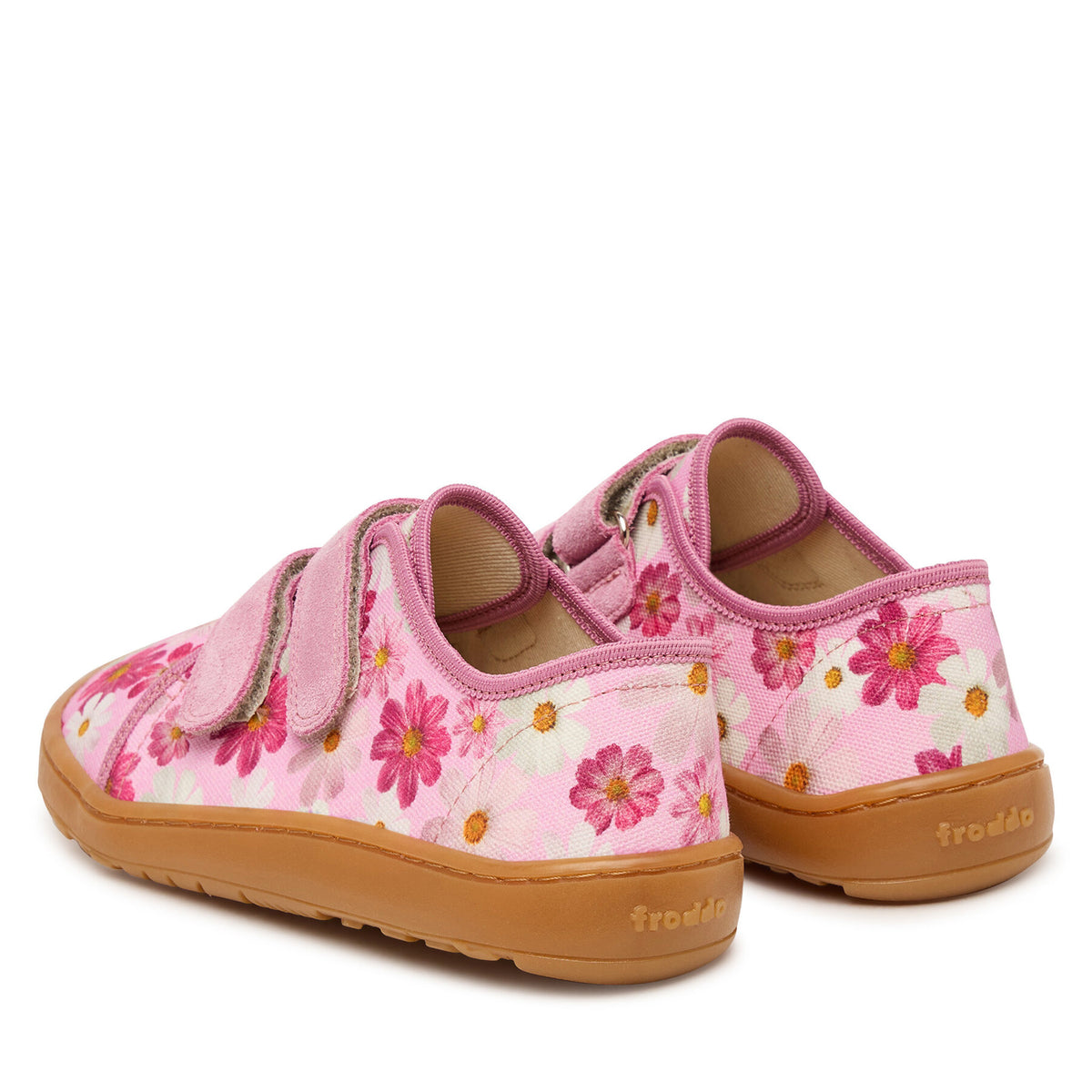 Froddo Пантофи Barefoot Canvas G1700440-9 D Розов