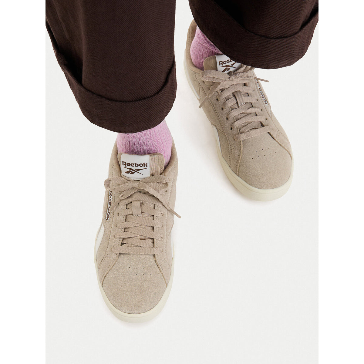 Reebok Сникърси EO-COURT RETRO 100260946 Бежов