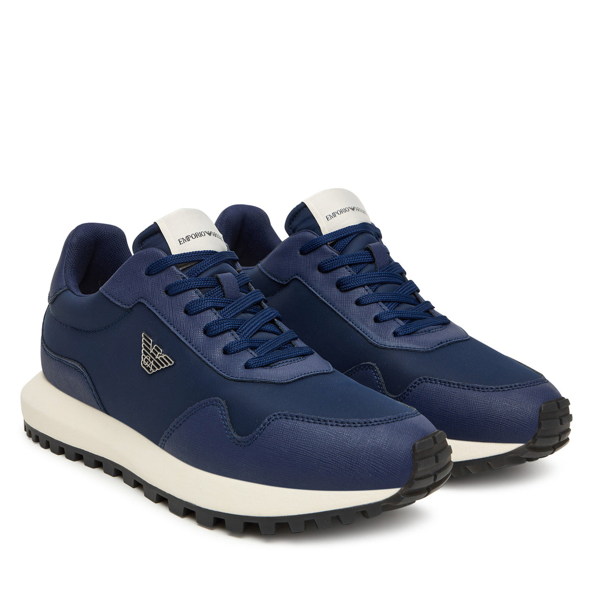 Emporio Armani Сникърси EM003738 AF19532 MB371 Тъмносин